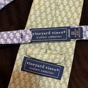 BOTH Roanoke College Vineyard vines silk bow tie and neck tie